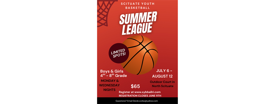 Summer League Registration!